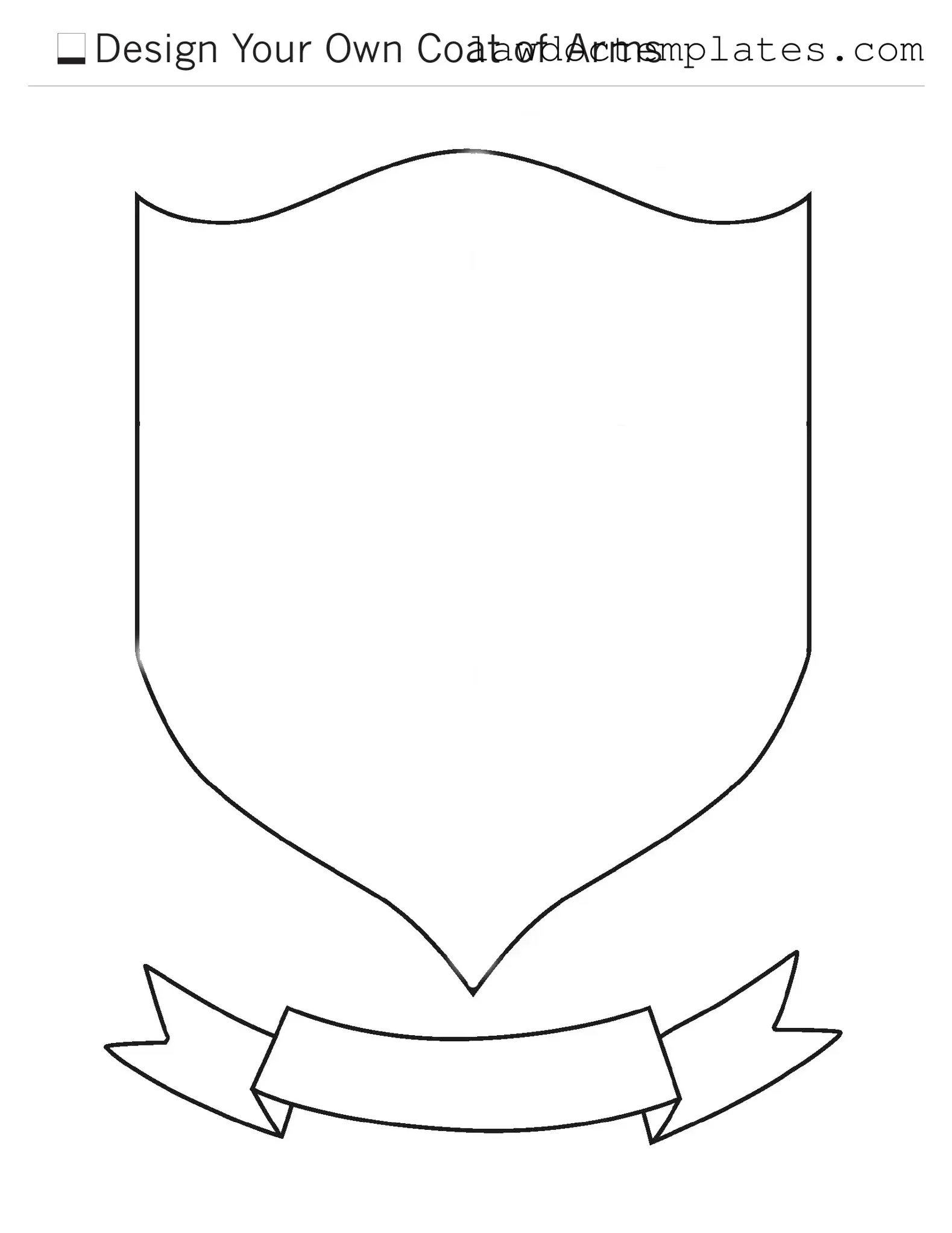 Fill Your Coat Of Arms Form
