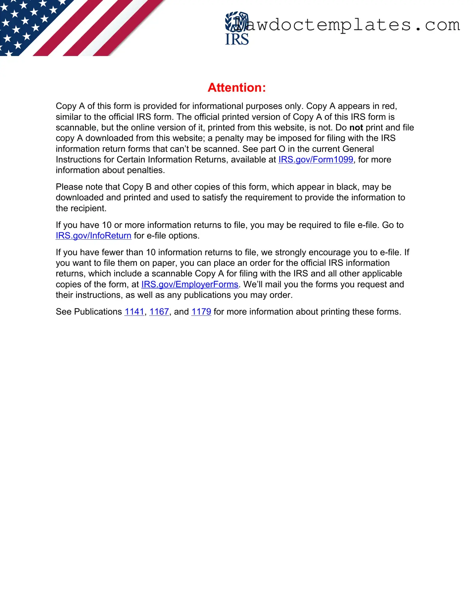 Fill Your IRS 1099-MISC Form