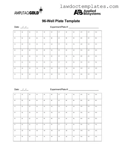 Fill Your 96 Well Form