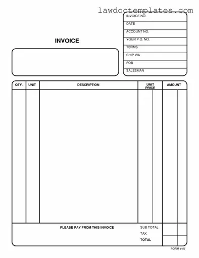 Fill Your Free And Invoice Pdf Form