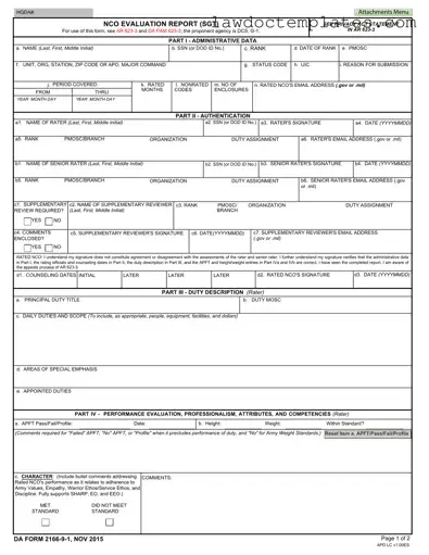 Fill Your Da 2166 9 1 Form