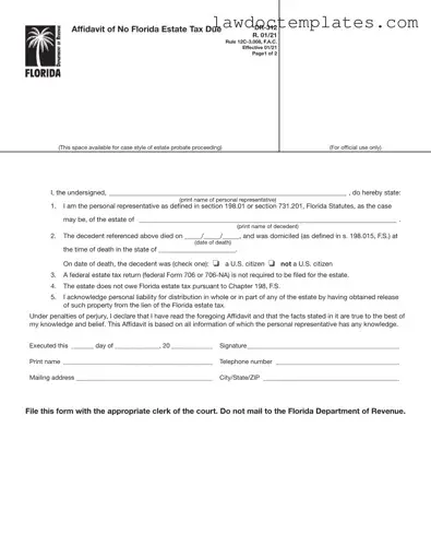 Fill Your Fl Dr 312 Form